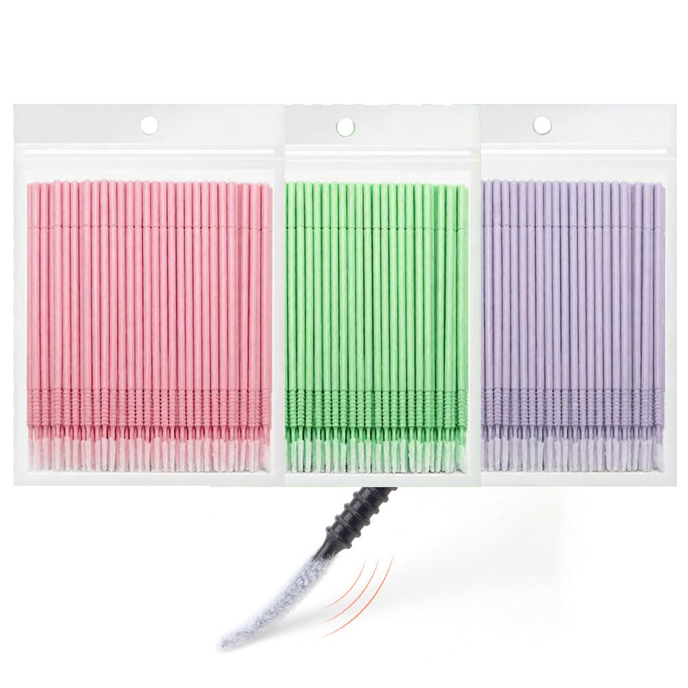 Eyelash Extension Look - 500 Buah Alat Pembersih Ekstensi Bulu