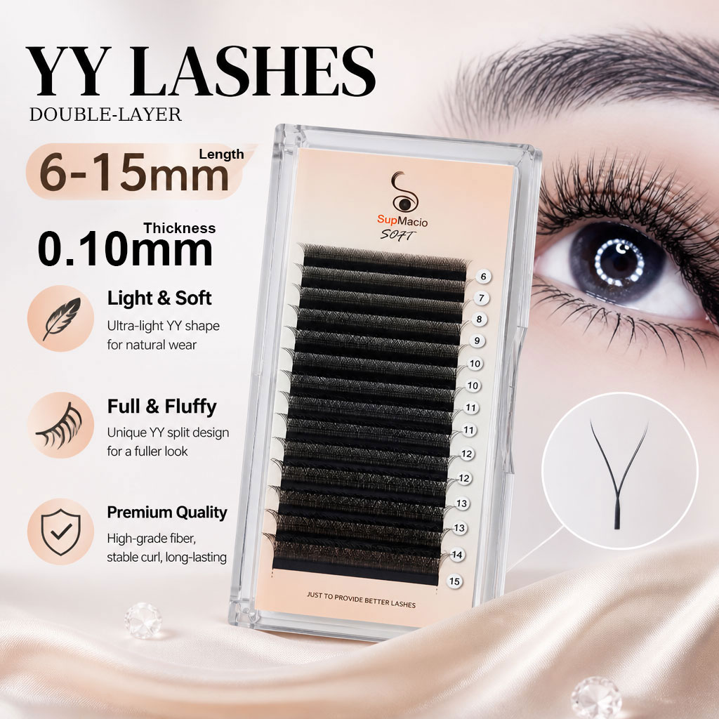 Eyelash Extension For Asian Eyes - Supmacio 0.10 Mm YY Bulu Mata