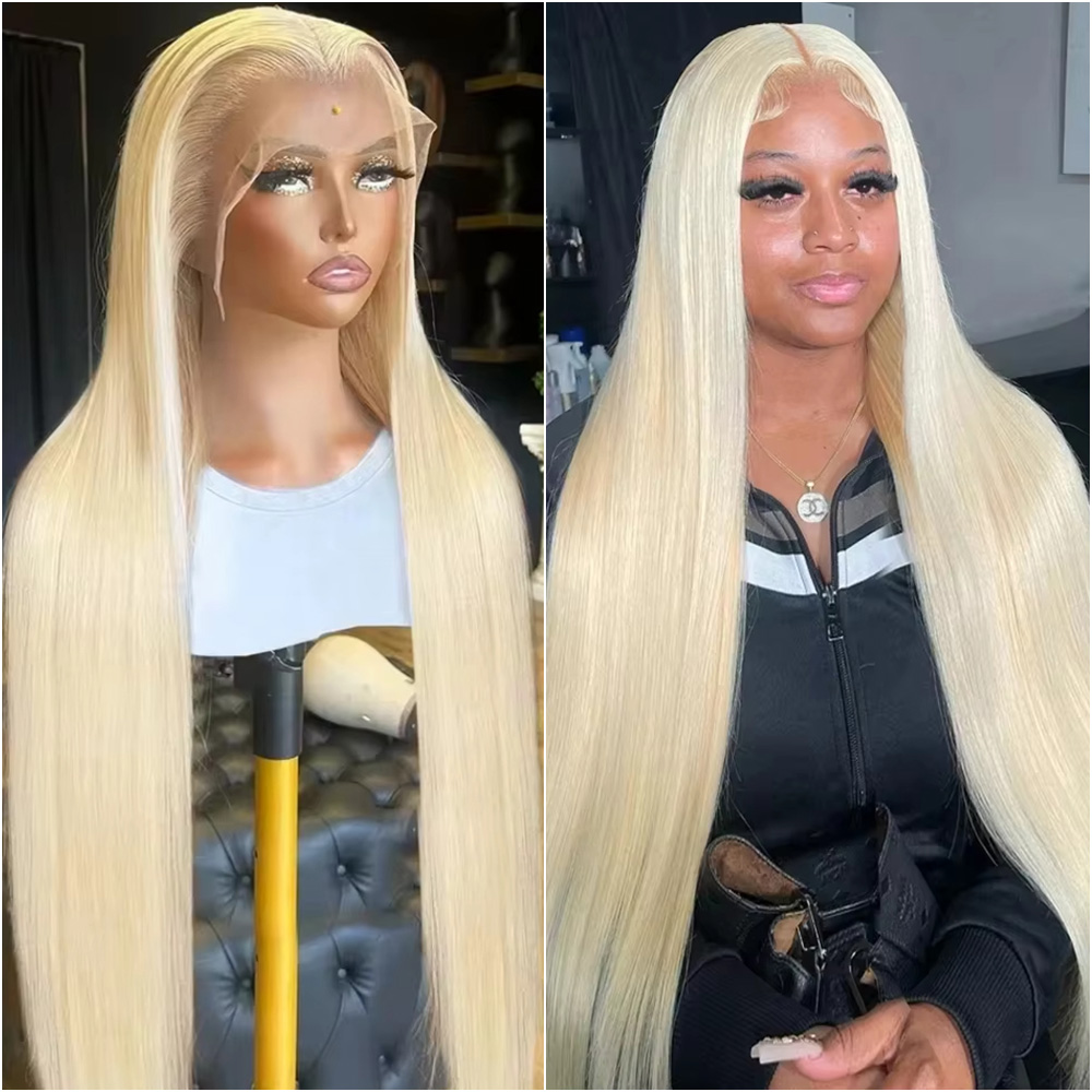 Eyelash Extension Natural Look - Wig Rambut Asli Brasil Blonde 613