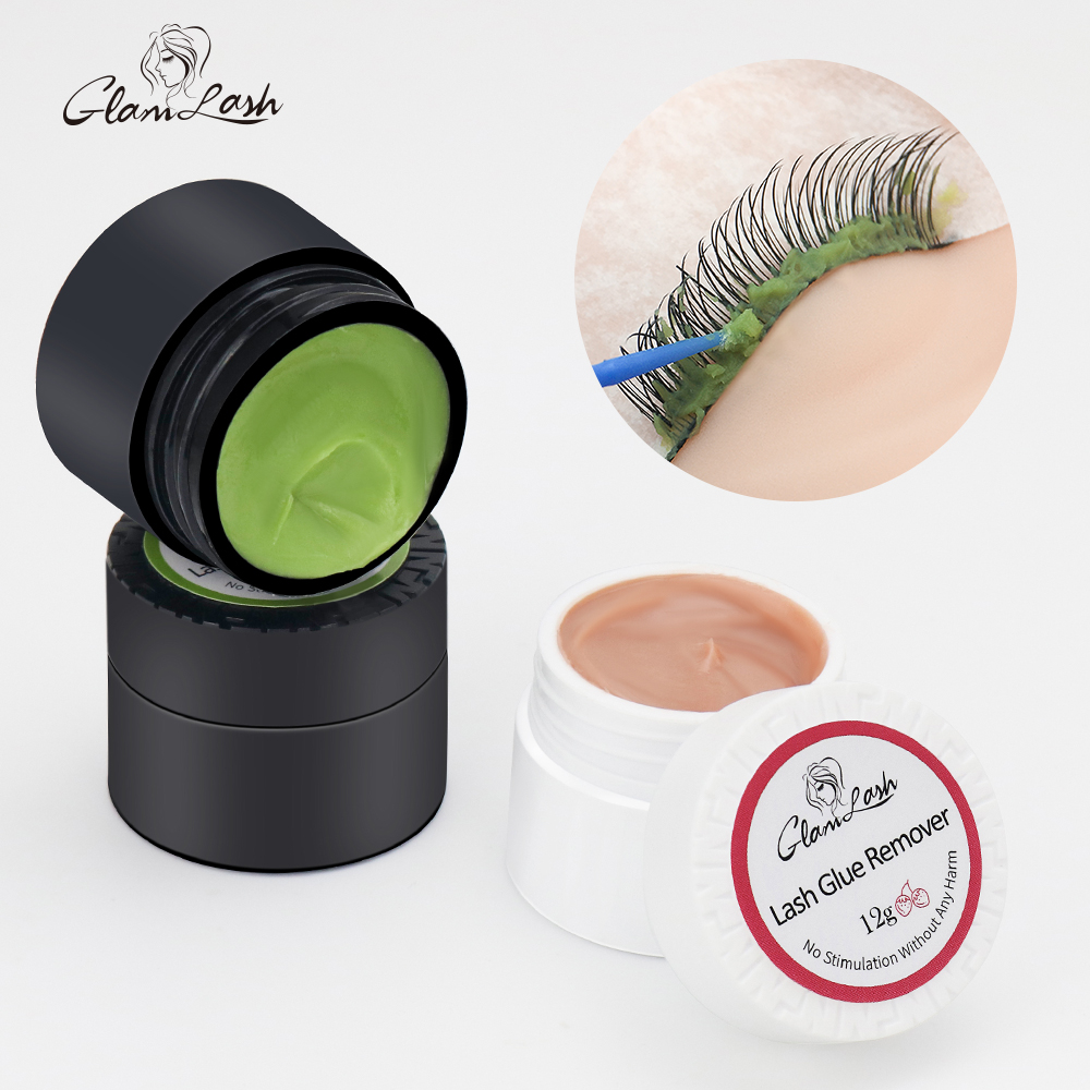 Eyelash Extension Eye Irritation - GLAMLASH 12G Krim Penghilang Lem Perpanjangan