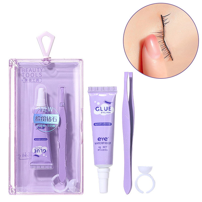 Eyelash Extension Eye Irritation - Lem Bulu Mata dengan Set Pinset