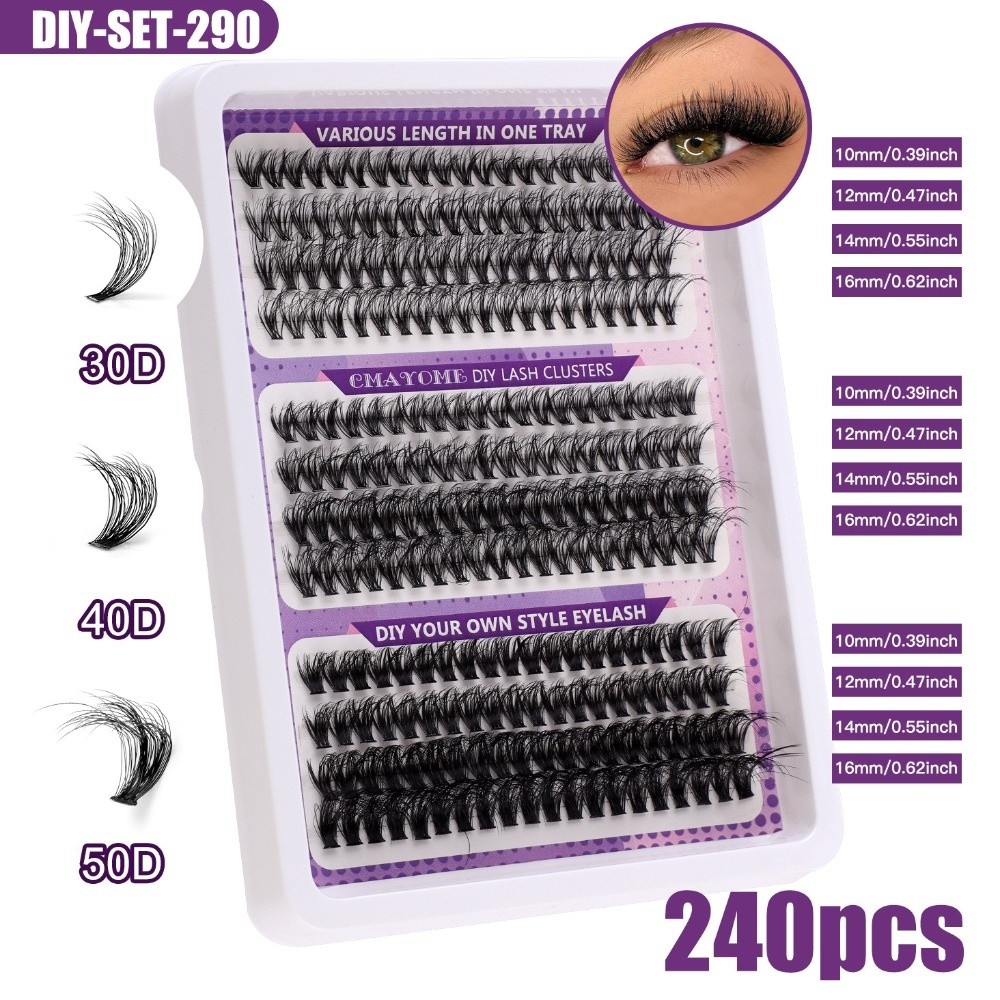 Eyelash Extension Look - Bulu Mata Palsu Natural Look Wispy