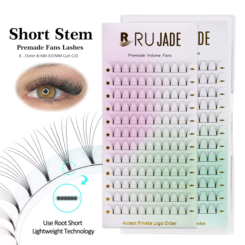 Eyelash Extension Russian - Ekstensi Bulu Mata RUJADE Short Stem