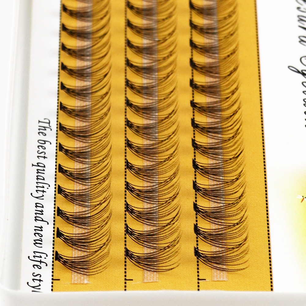 10D Faux Mink Eyelash Clusters - Eyelash Extension For Asian Eyes ulasan dan harga