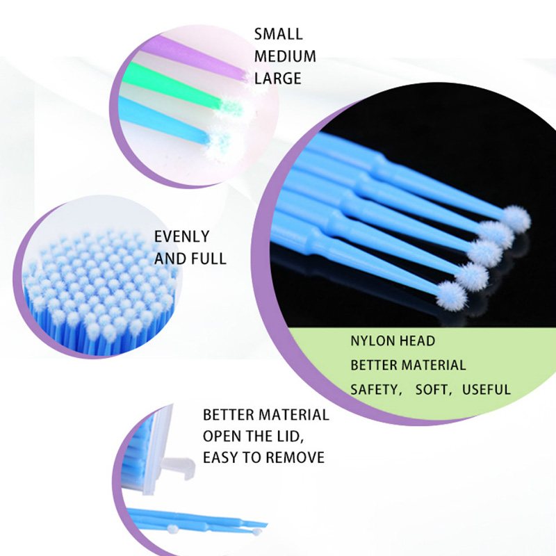 500 Buah Alat Pembersih Eksten - Eyelash Extension Look ulasan dan harga