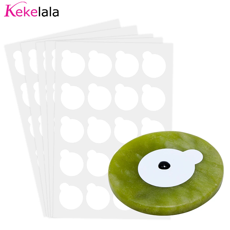 100 Buah Stiker Lem Ekstensi B - Eyelash Extension Look ulasan dan harga