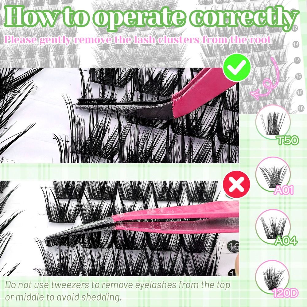 Bulu Mata Palsu Natural Look B - Eyelash Extension Look ulasan dan harga