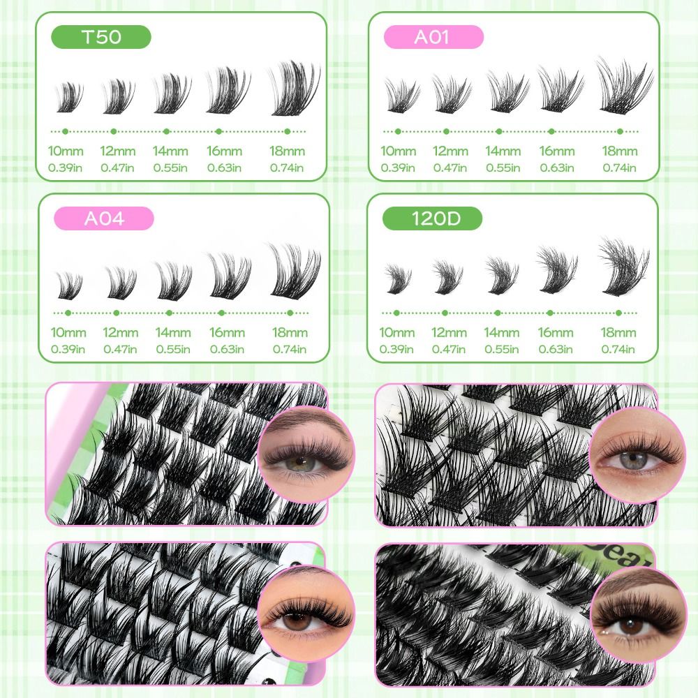 Bulu Mata Palsu Natural Look B - Eyelash Extension Look ulasan dan harga