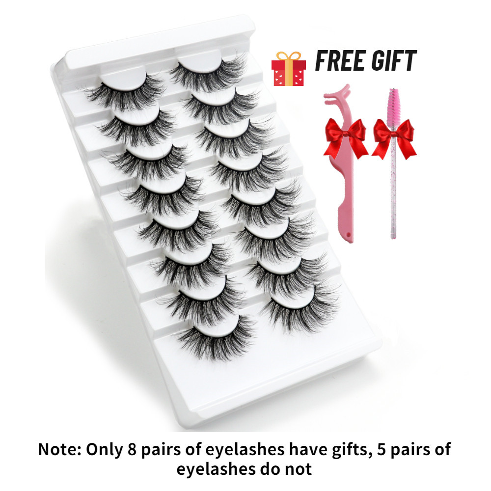 5/8 Pasang Bulu Mata Palsu Fau - Eyelash Extension Human Hair ulasan dan harga