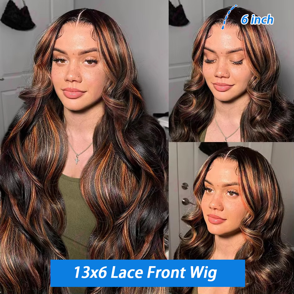 Wig Rambut Asli Highlight Ombr - Eyelash Extension Natural Look ulasan dan harga