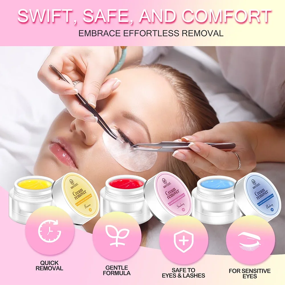 Alat penghilang lem ekstensi b - Eyelash Extension Eye Irritation ulasan dan harga