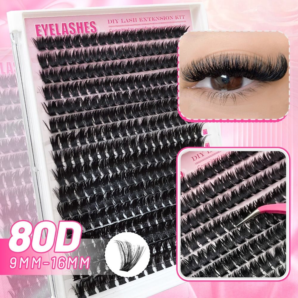 Kit Ekstensi Bulu Mata DIY Des - Eyelash Extension Look ulasan dan harga