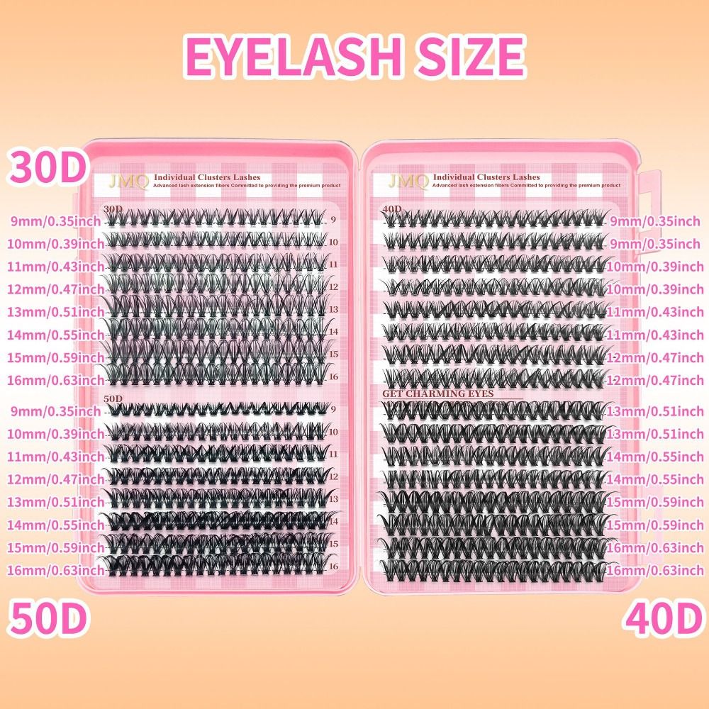 Bulu Mata Palsu Panjang 9-16mm - Eyelash Extension Look ulasan dan harga