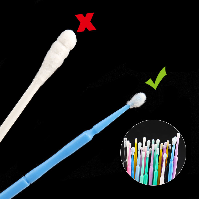 100PCS/Kantong Swab Pembersih  - Eyelash Extension Look ulasan dan harga