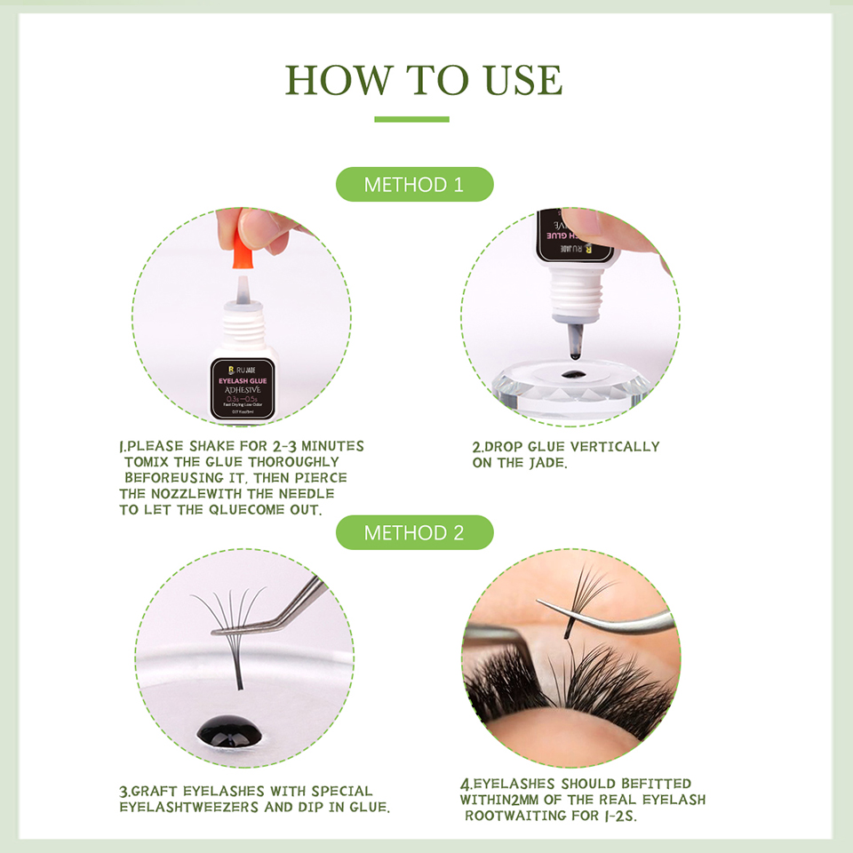 Lem bulu mata profesional, 5/1 - Eyelash Extension Eye Irritation ulasan dan harga