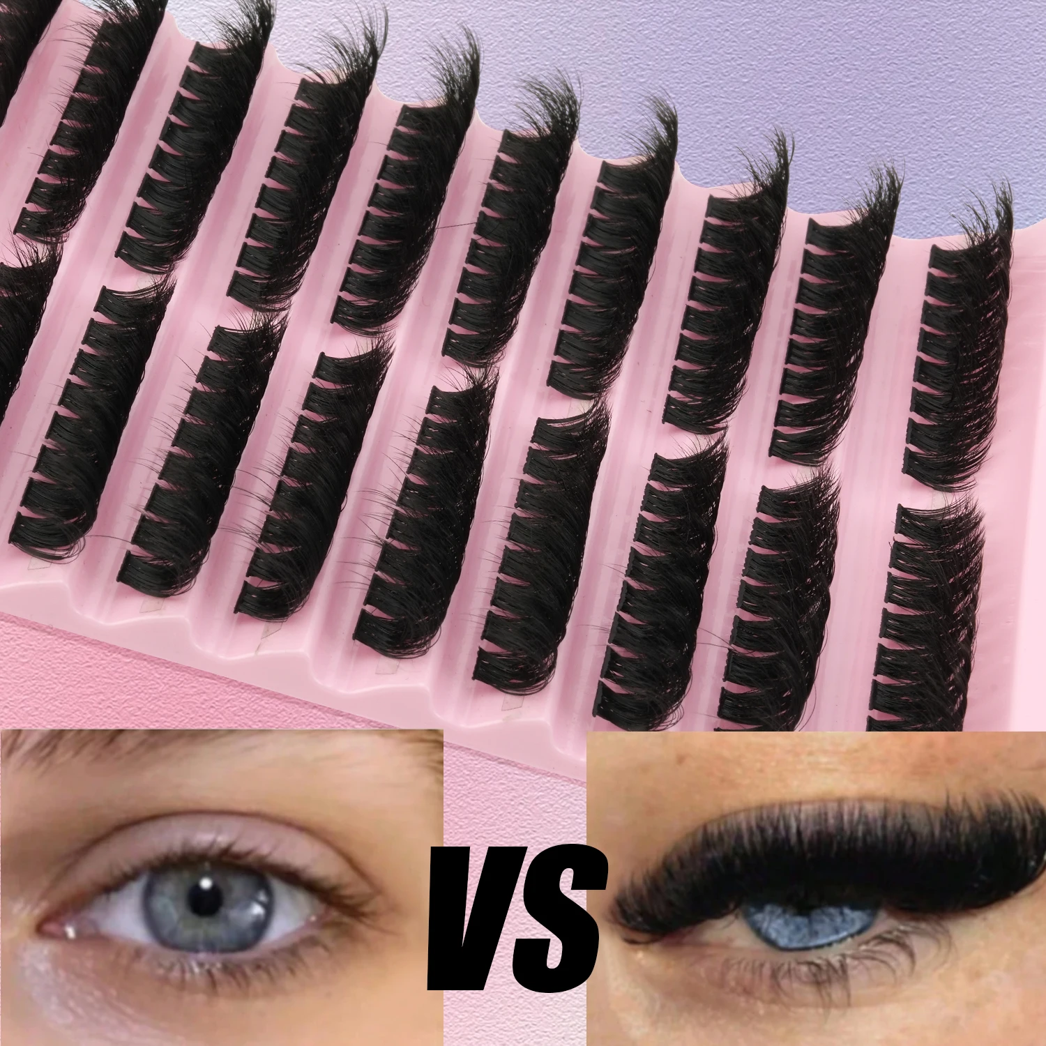 160 pasang bulu mata palsu mod - Eyelash Extension Russian ulasan dan harga