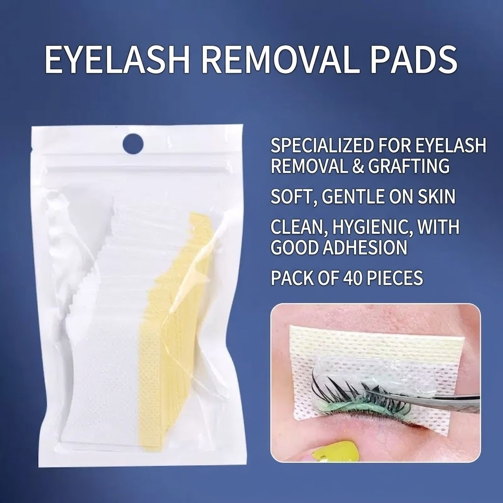 Plester Bawah Mata Bebas Serat - Eyelash Extension Eye Irritation ulasan dan harga