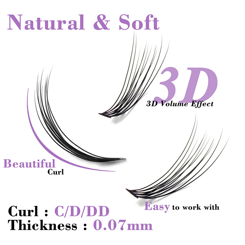 Kimcci C/D/DD Curl Campuran Pa - Eyelash Extension Russian ulasan dan harga