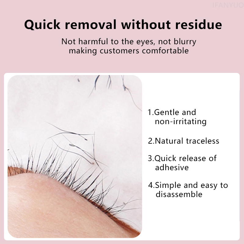 Cairan Penghilang Lem Bulu Mat - Eyelash Extension Eye Irritation ulasan dan harga