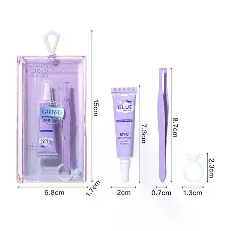 Lem Bulu Mata Dengan Set Pinse - Eyelash Extension Eye Irritation ulasan dan harga