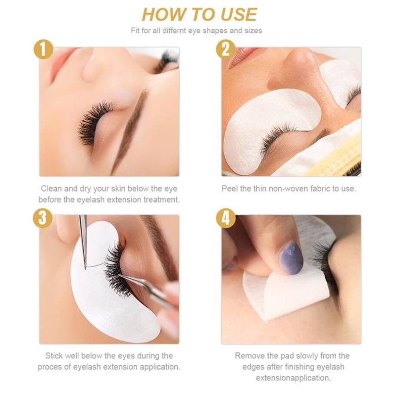 1000 Pasang/Lot Merek MINI Beb - Eyelash Extension Eye Irritation ulasan dan harga