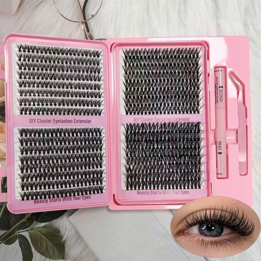 Bulu Mata Palsu Tebal Panjang  - Eyelash Extension Look ulasan dan harga